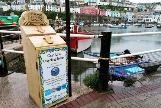 Recycling Crab Fishing Lines with us