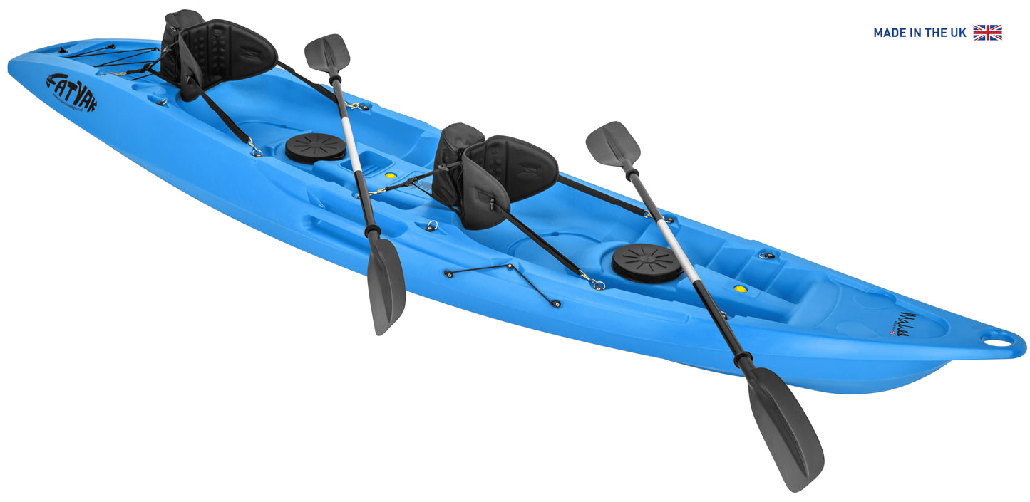 THE ODYSSEY X FATYAK 'MAHEE' KAYAK (DOUBLE SEATER) | PACKAGE DEAL