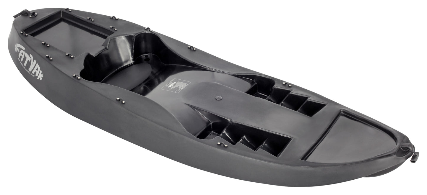 THE ODYSSEY X FATYAK 'SURF' RECYCLED MARINE PLASTIC KAYAK (SINGLE SEATER) | PACKAGED DEAL