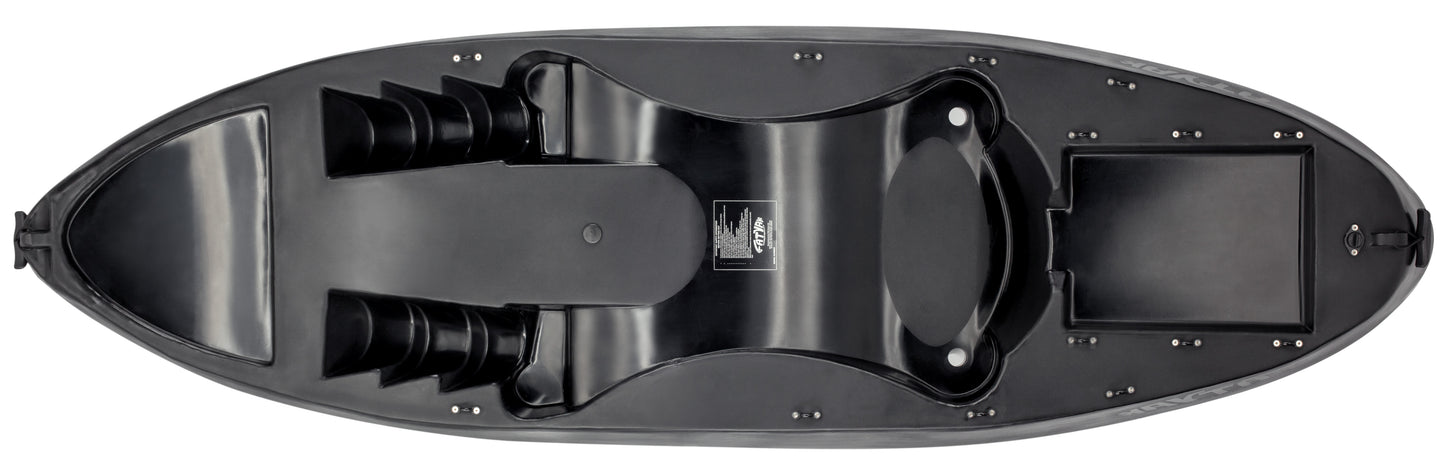 THE ODYSSEY X FATYAK 'SURF' RECYCLED MARINE PLASTIC KAYAK (SINGLE SEATER) | PACKAGED DEAL