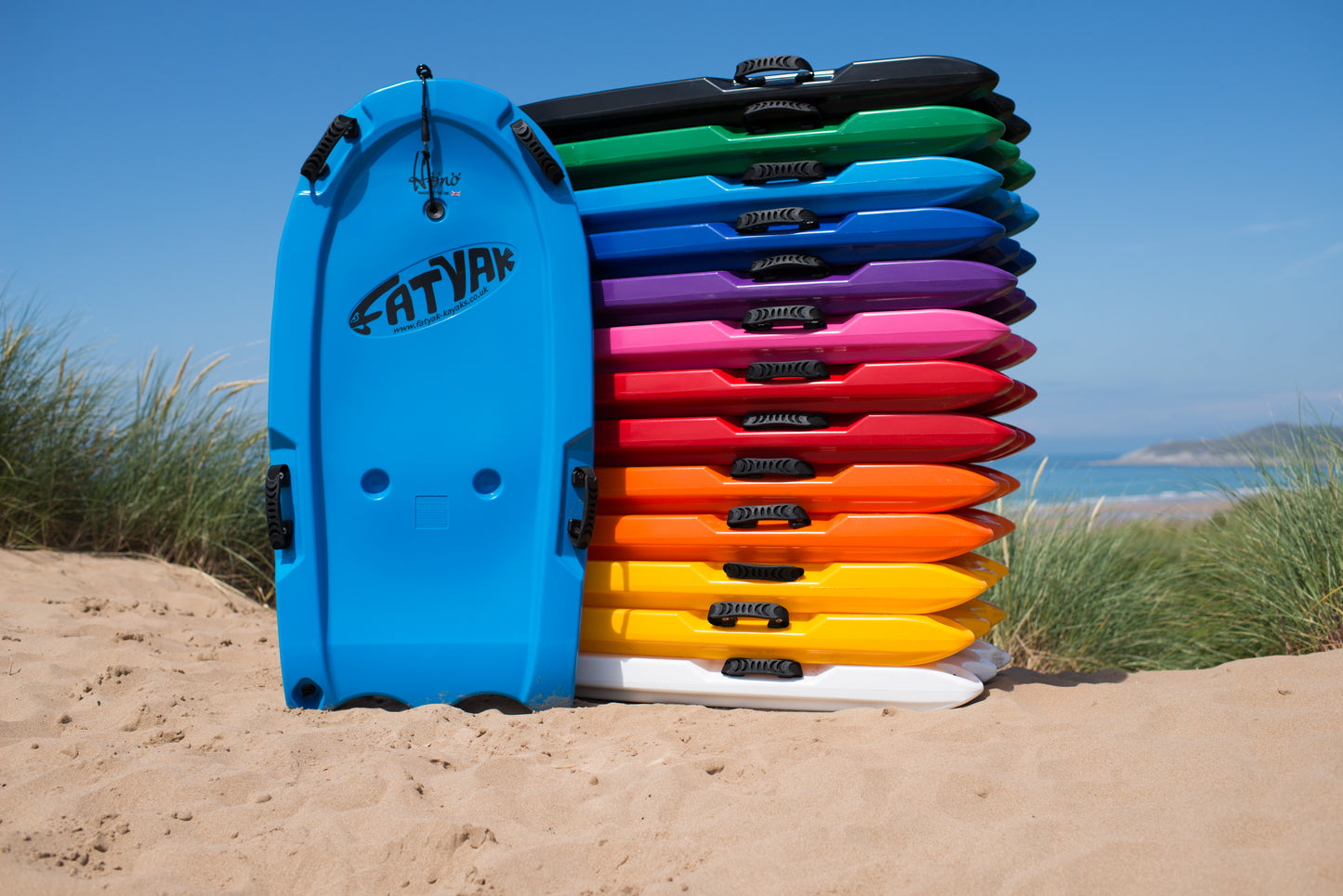 THE ODYSSEY X FATYAK 'HÖNÖ' RECYCLED MARINE PLASTIC BODYBOARD