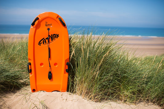 Fatyak Hönö Bodyboard — the UK's first bodyboard made from 100% recycled ocean plastic, by Odyssey Innovation and Fatyak