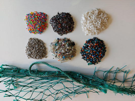Recycled Marine Plastic HDPE Granulate