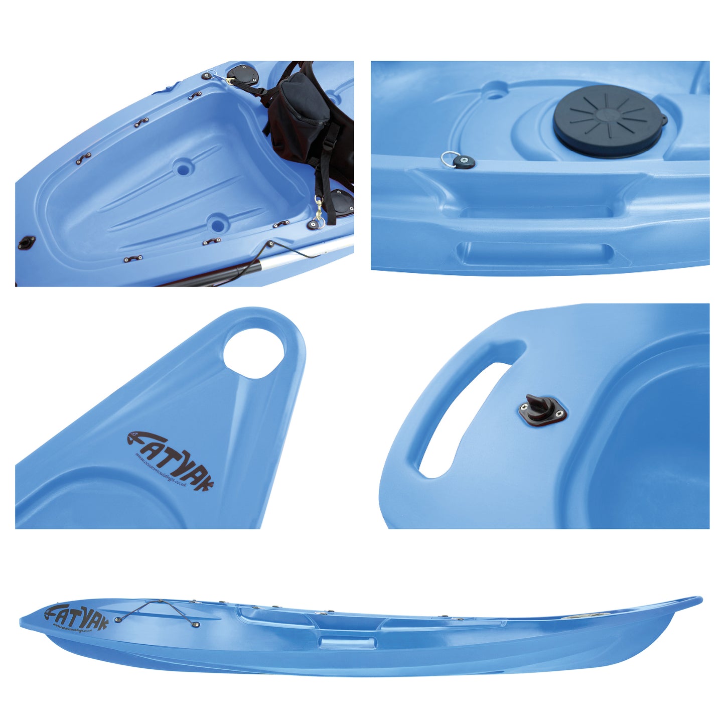 THE ODYSSEY X FATYAK 'KAAFU' KAYAK (SINGLE SEATER) | PACKAGE DEAL