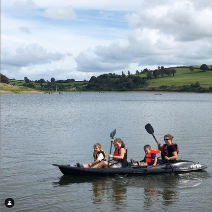 THE ODYSSEY X FATYAK 'MAHEE' RECYCLED MARINE PLASTIC KAYAK (DOUBLE SEATER)