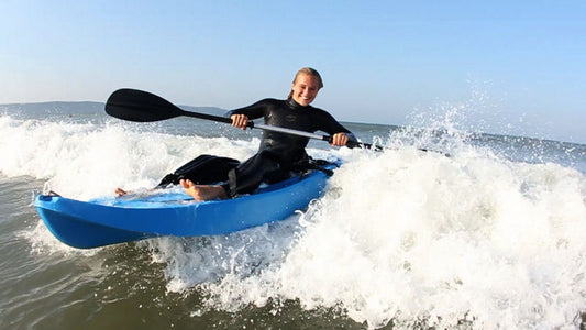 'Surf' Recycled Marine Plastic Kayak | Single Seater Package Deal