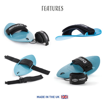 THE ODYSSEY RECYCLED MARINE PLASTIC SURFING HANDPLANE